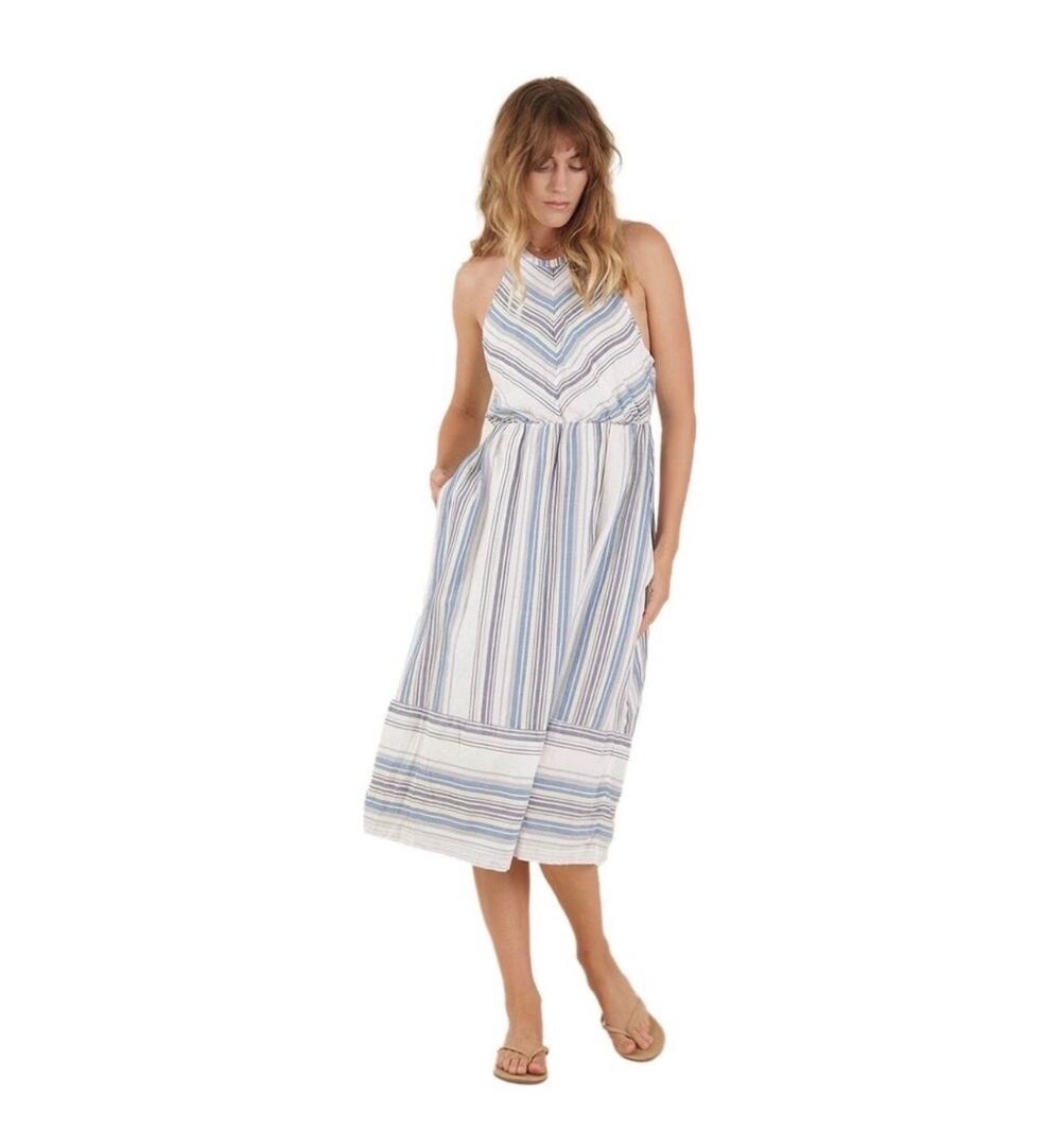 Carve Designs Dress Midi Organic Cotton Boho Size XS